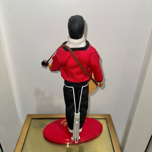 Vintage 1993 Hasbro Elvis Presley Jailhouse Rock Doll With Stand - Picture 3 of 7